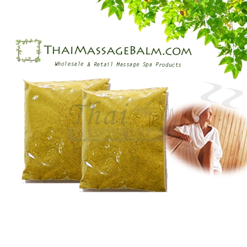Herbal Steam Sauna Powder 200g. (7 oz) Thai Massage Balm Wholesale